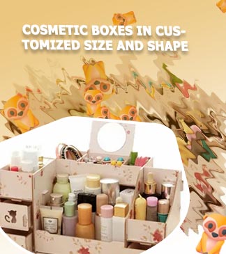 Custom cosmetic display boxes