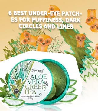 Green tea hydrogel under eye patch