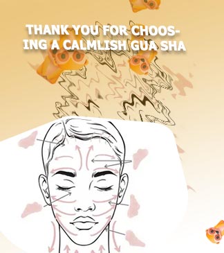 Gua sha for collarbone