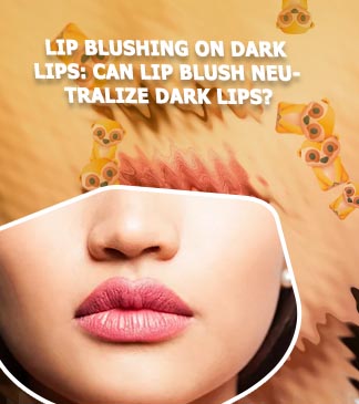 Lip blush for dark lips