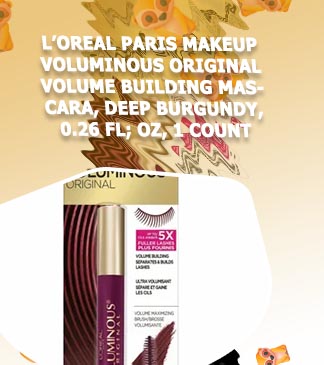 Loreal voluminous burgundy mascara