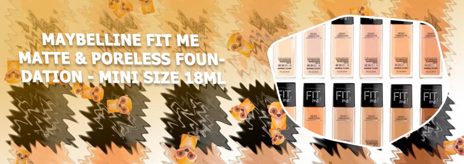 Maybelline fit me foundation size