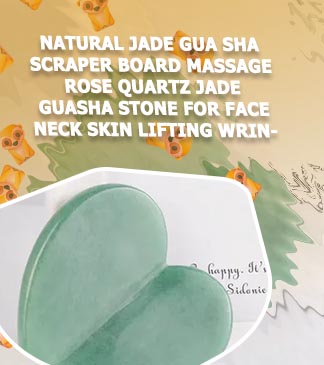Natural jade scraping board