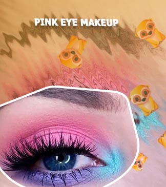 Pink eye makeup looks