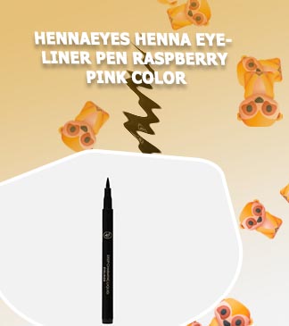 Pink eyeliner pen
