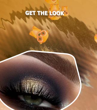 Smokey eyeshadow look