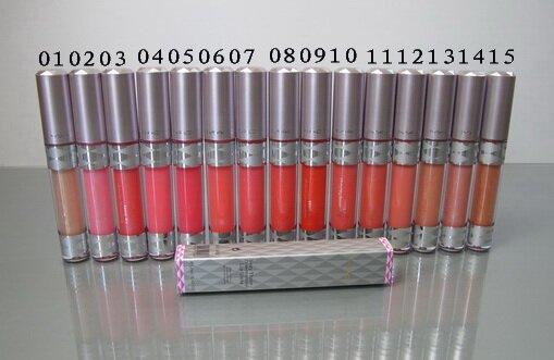 mac 15color lipgloss