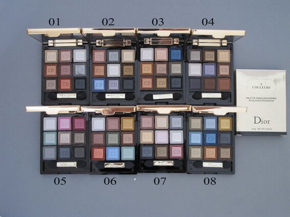 Dior 9colors eyeshadow(6sets)