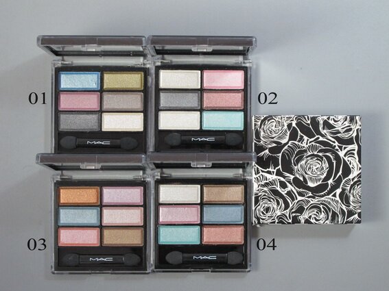 Mac 6colors eyeshadow(4sets)